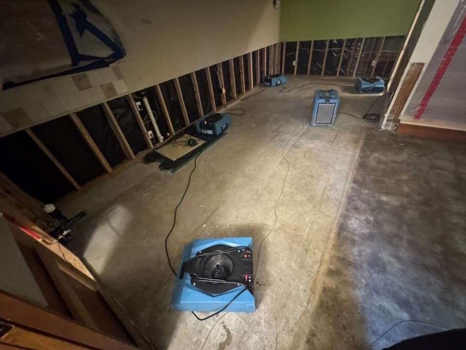 Water damage restoration in Troy TX